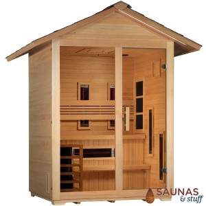 4 Person Outdoor Barrel Sauna