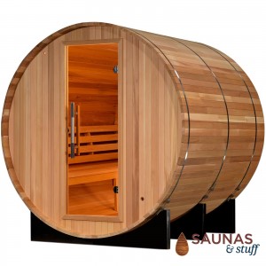 4 Person Outdoor Barrel Sauna