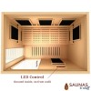 3 Person (DH2) Ultra-Low EMF Carbon Fiber Infrared Sauna