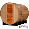 6 Person Outdoor Barrel Sauna