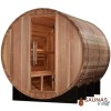 6 Person Pacific Cedar Outdoor Barrel Sauna