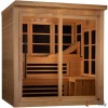 6 Persson Ultra Low EMF, Carbon Fiber Infrared Sauna, with TV