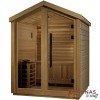 Summit Cedar 3 Person Outdoor Traditional Sauna
