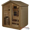 Summit Cedar Hybrid 3 Person Outdoor Sauna