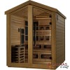 Summit Cedar Hybrid 6 Person Outdoor Sauna