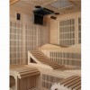 6 Persson Ultra Low EMF Infrared Sauna, with TV