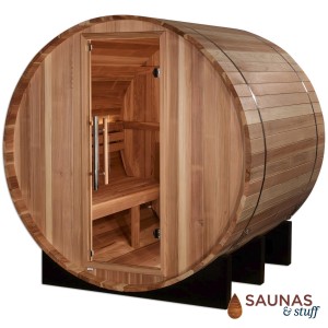 2 Person Pacific Cedar Outdoor Barrel Sauna