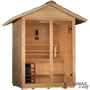 4 Person Outdoor Barrel Sauna