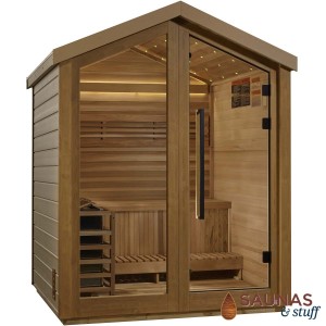4 Person Outdoor Barrel Sauna