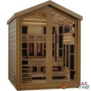 4 Person Outdoor Barrel Sauna