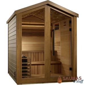 4 Person Outdoor Barrel Sauna