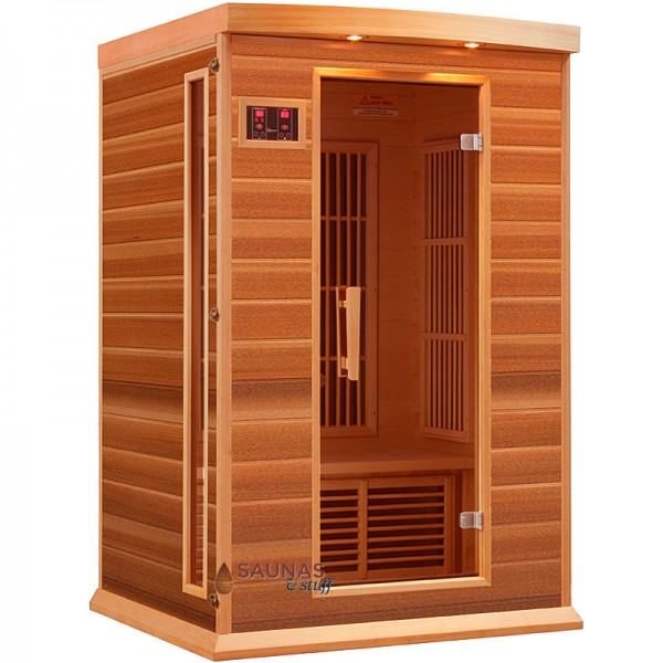 2 Person Red Cedar Infrared Sauna