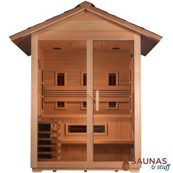 3 Person Hybrid Outdoor Sauna