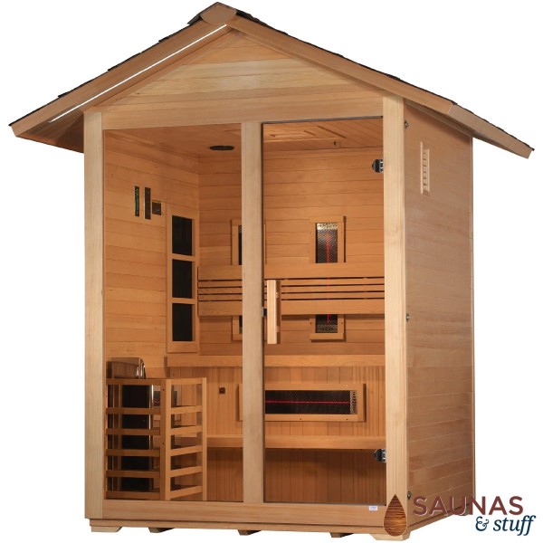 3 Person Hybrid Outdoor Sauna
