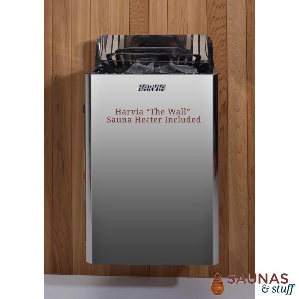 Harvia The Wall sauna heater