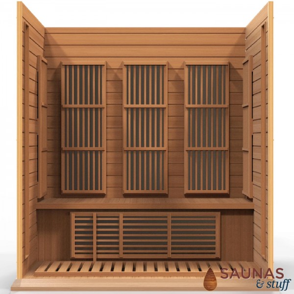 Cedar 3 Person (MC) Ultra-Low-EMF Carbon Fiber Infrared Sauna