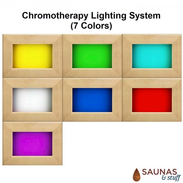 3 Person Full-Spectrum Hybrid - Indoor Sauna