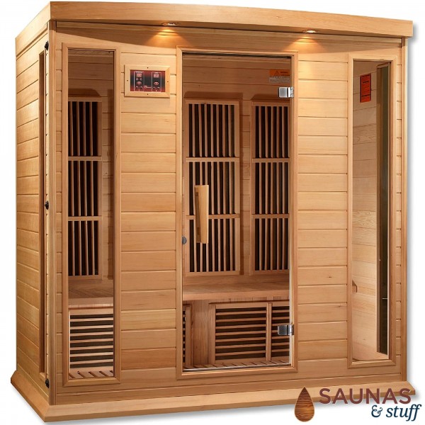 4 Person (MH) Ultra-Low-EMF Carbon Fiber Infrared Sauna