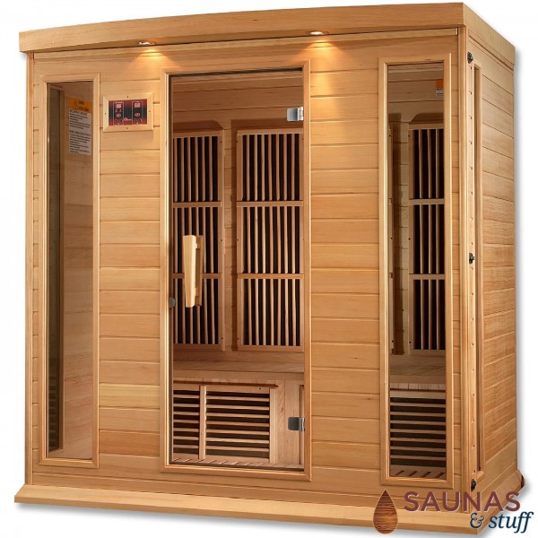 4 Person (MH) Ultra-Low-EMF Carbon Fiber Infrared Sauna