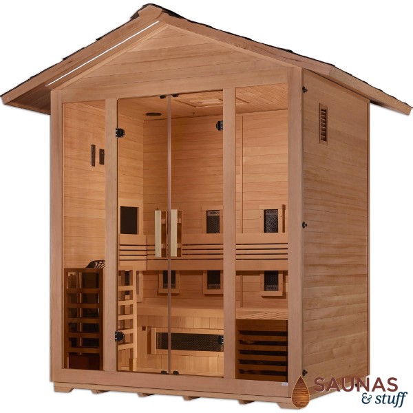 5 Person Hybrid Outdoor Sauna