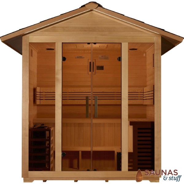 5 Person Traditional Hot Rock Outdoor Sauna