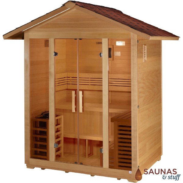 5 Person Traditional Hot Rock Outdoor Sauna