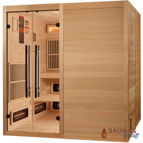 6 Person Full-Spectrum Hybrid - Indoor Sauna