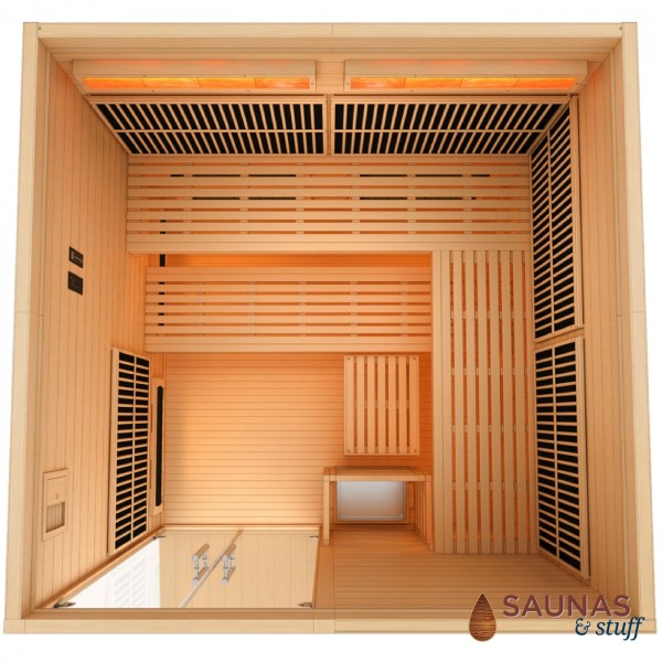 6 Person Full-Spectrum Hybrid - Indoor Sauna