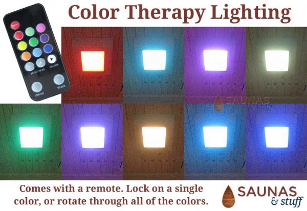 Color Therapy Interior Ceiling Light with Remote