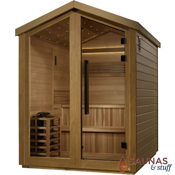 Summit Cedar 6 Person Outdoor Sauna