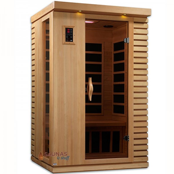 2 Person (C) Infrared Sauna with Ultra-Low EMF Carbon Fiber heaters