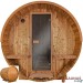 4 Person Thermory Barrel Sauna w/Porch