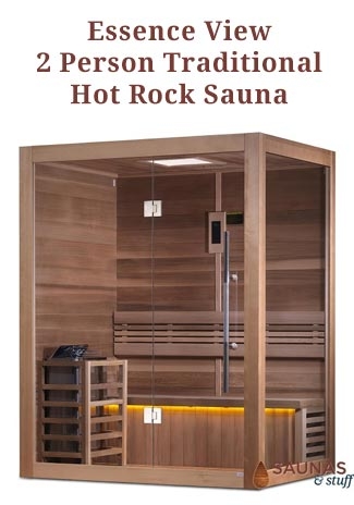 2 Person Hot Rock Traditional Sauna