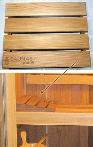 Sauna Cedar Headrest