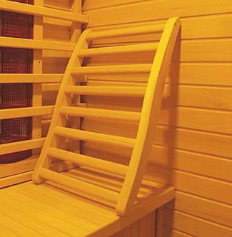 Movable Sauna Backrest